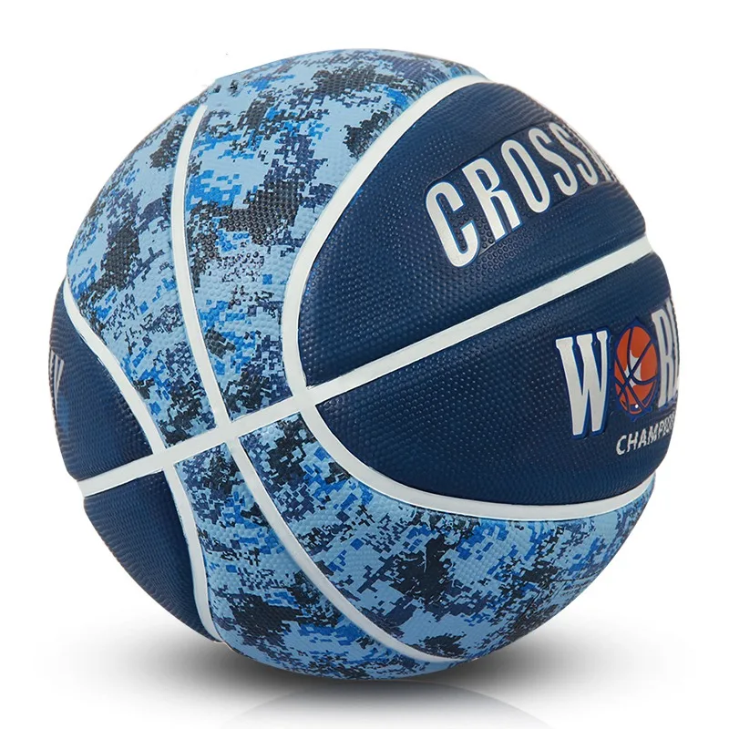 

Size 7 Rubber Basketball New Training Game Ball Indoor and Outdoor Multi-scene Wear-resistant Sweat-absorbing Basketball Gifts