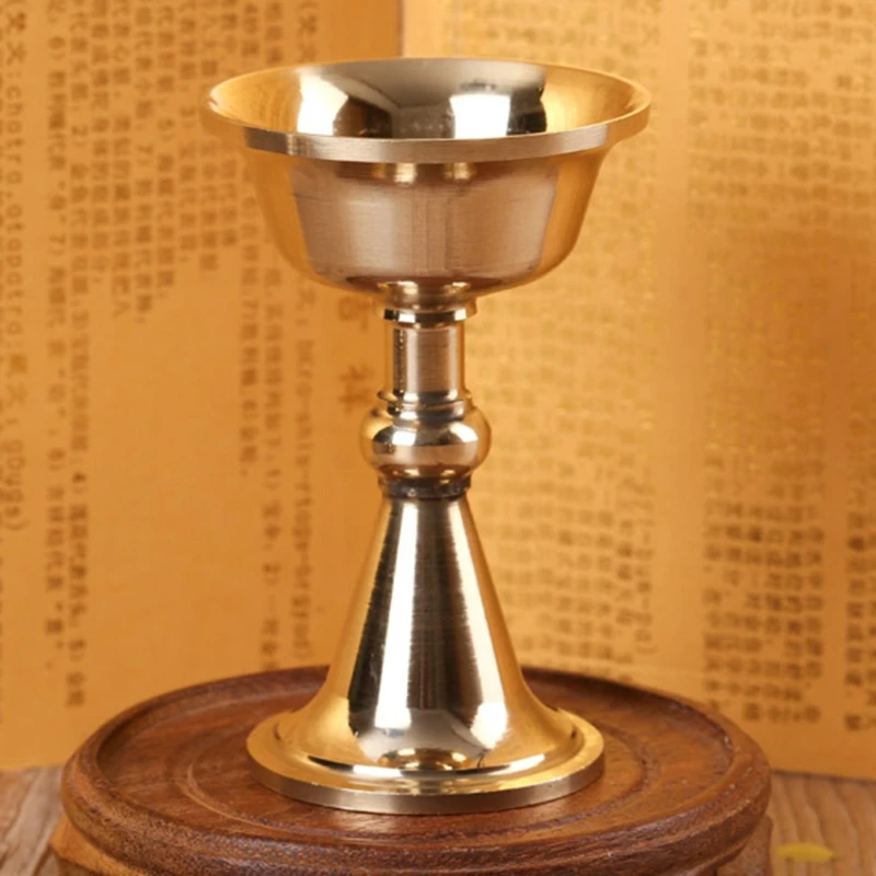 Buddhist Guardian Cup Furnishing Handicraft Polishing Tibetan Buddhism Holy Water Plate Home Gift NEW arrival