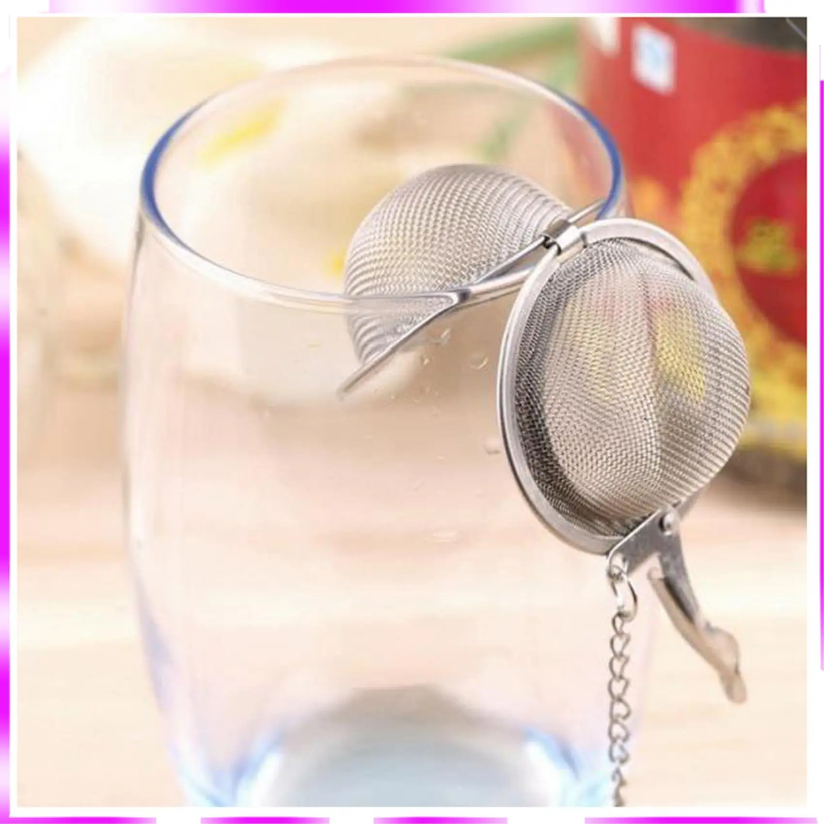 N98R 8PCS Practical Tea Ball, Tea Spices Infuser Filter