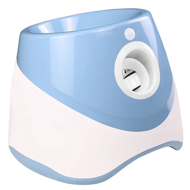 A88E-Dog Tennis Launcher Automatic Pet Dogs Chase Mini Tennis Throwing Pinball Machine Fun Interactive Throw Rechargable