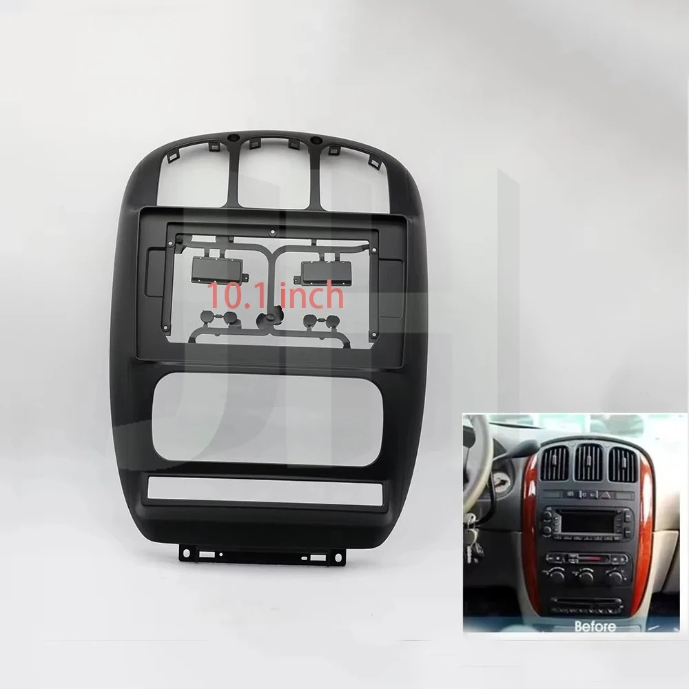 10.1 Inch Car Radio Dashboard Frame Suitable For Chrysler Grand Voyager Pacifica Dodge Carava 2006-2012