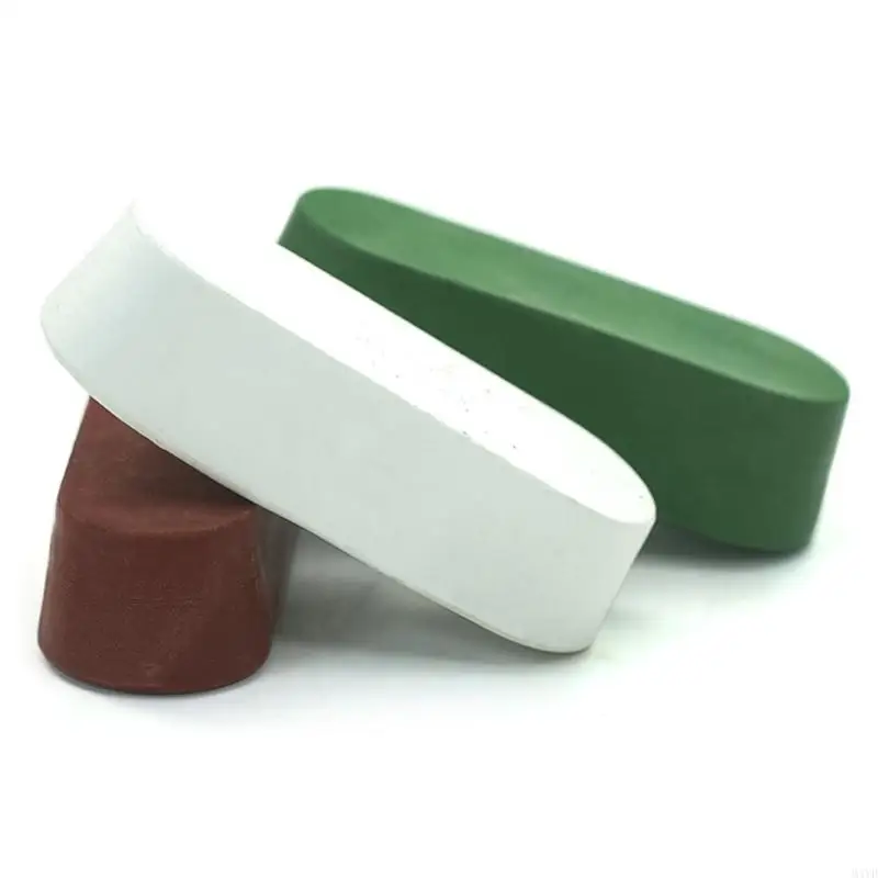 Barra composta polimento profissional 3 peças, para polimento rápido rodas aço inoxidável, joias alumínio, alto