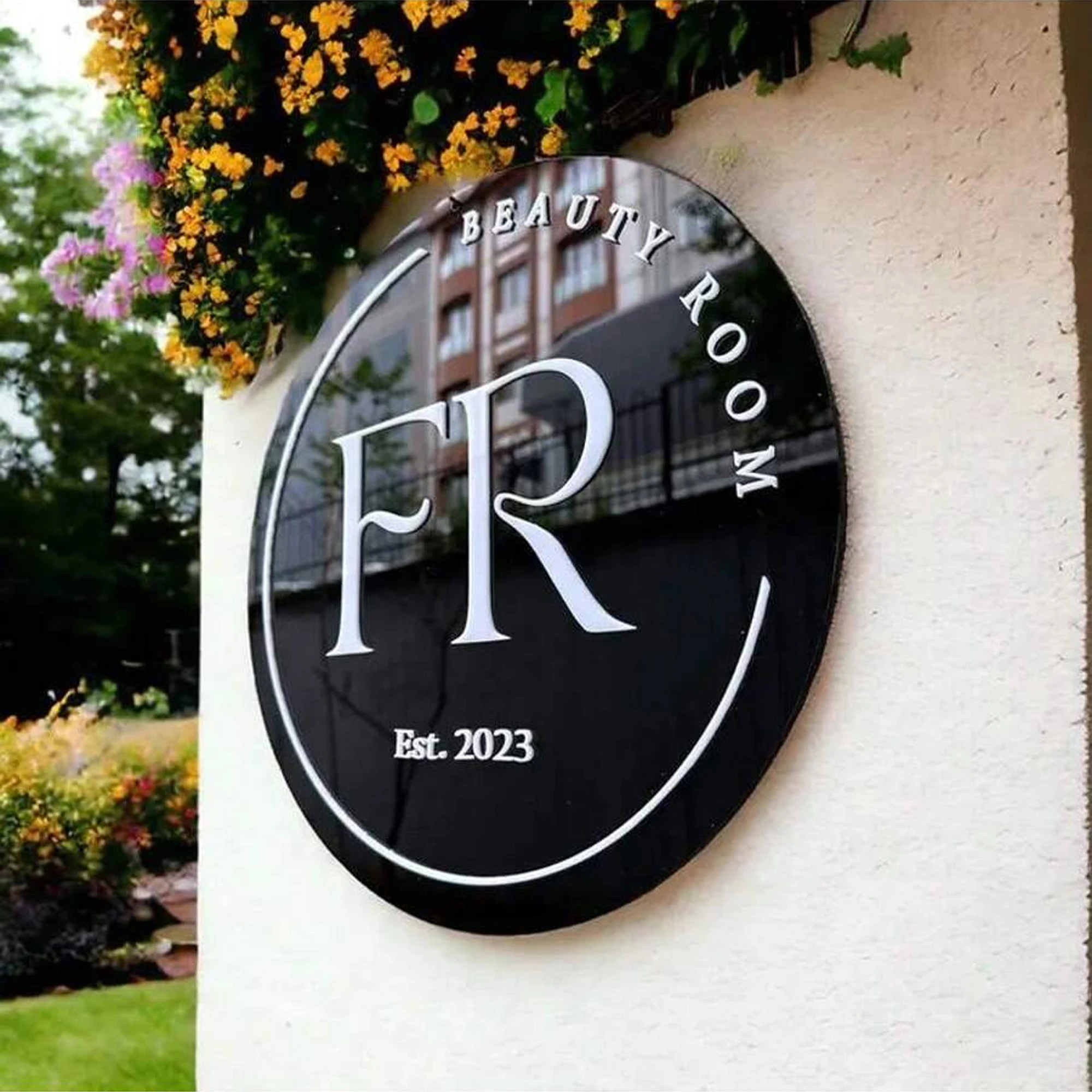 Customizable Acrylic Sign for Commercial Use