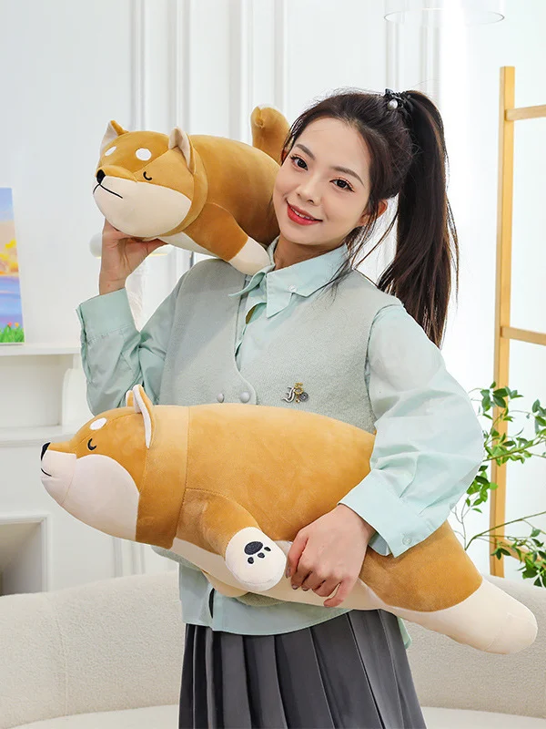 

Мягкая игрушка для собаки Plu Canion Dachund iba Inu, подушка, кукла, подарок для пар, милая деревенская игрушка-собака для всех возрастов