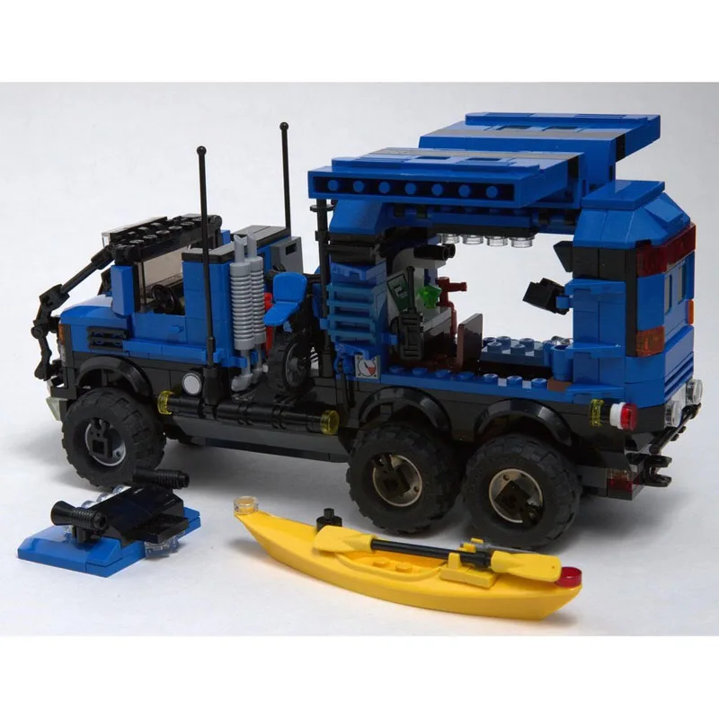 

MOC-142148 Классический новый синий грузовик, модель строительного блока 6736, детали, строительный блок для мальчиков и детей на день рождения, игрушка в подарок