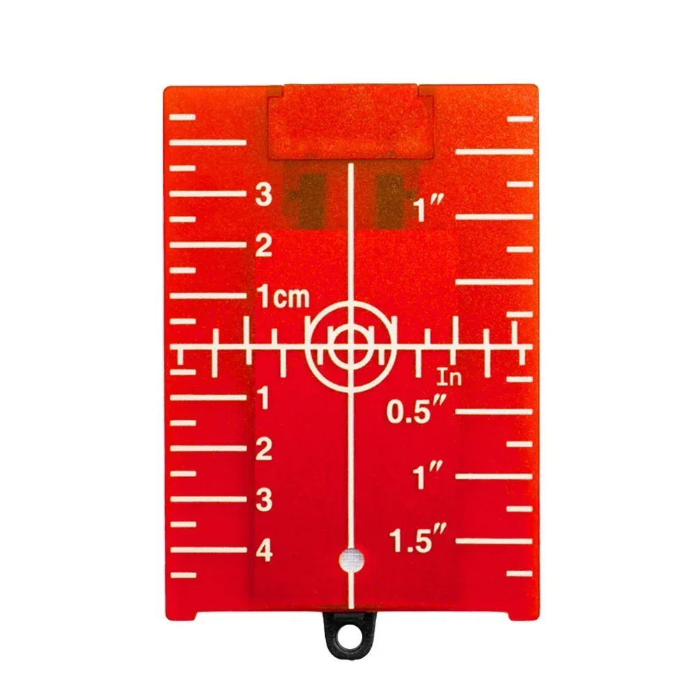 Beam Target Red/green Board Magnetic Laser Leveling Vertical/horizontal Inch/cm Tool For Plate Laser Line Card Power