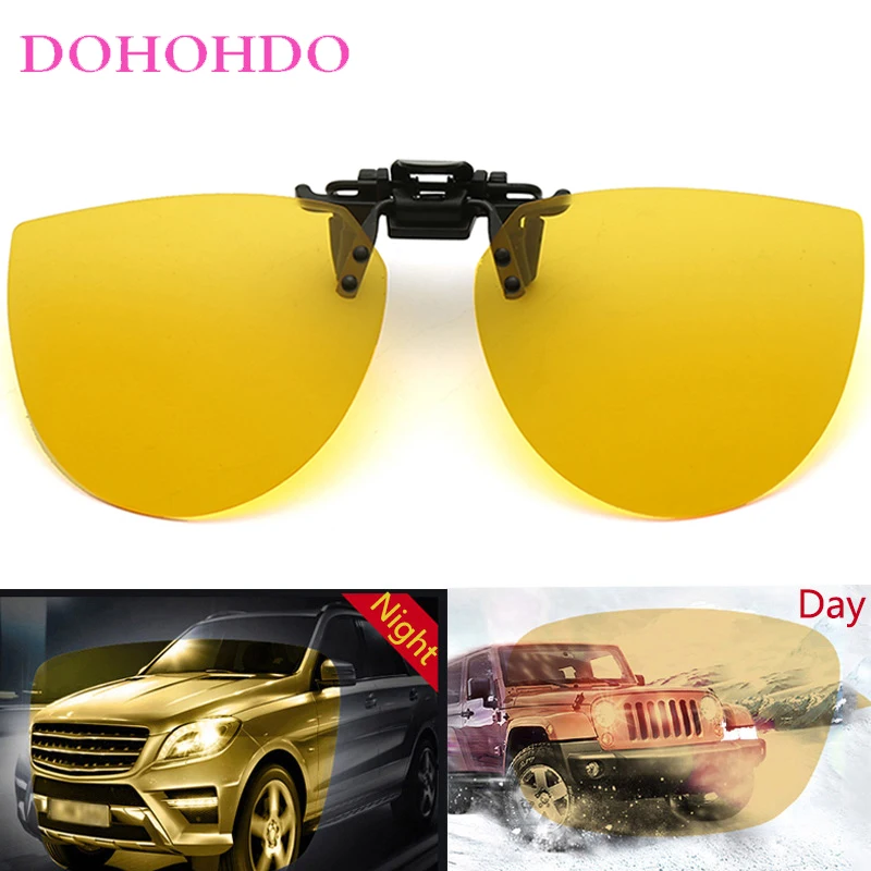 

2026 Brand Night Vision Polarized Women Glasses Designer Driving Clip-On Sunglasses Men Outdoor Sports Anti-Glare Goggles UV400
