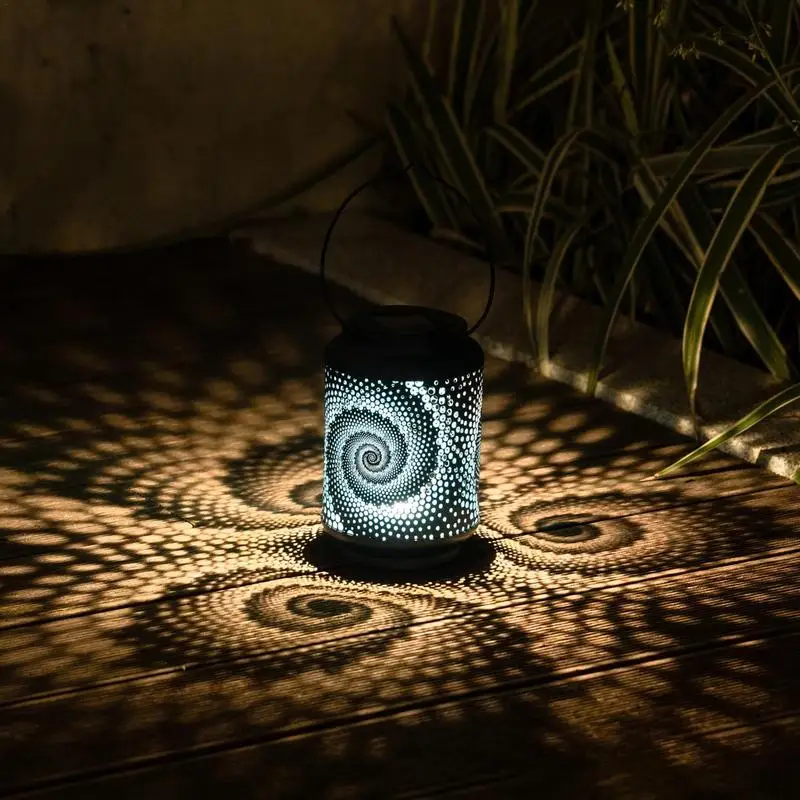 Solar Snail Shape LED Lights, Impermeável, Jardim, Exterior, Brilhante, Iluminação de Paisagem para Pátio