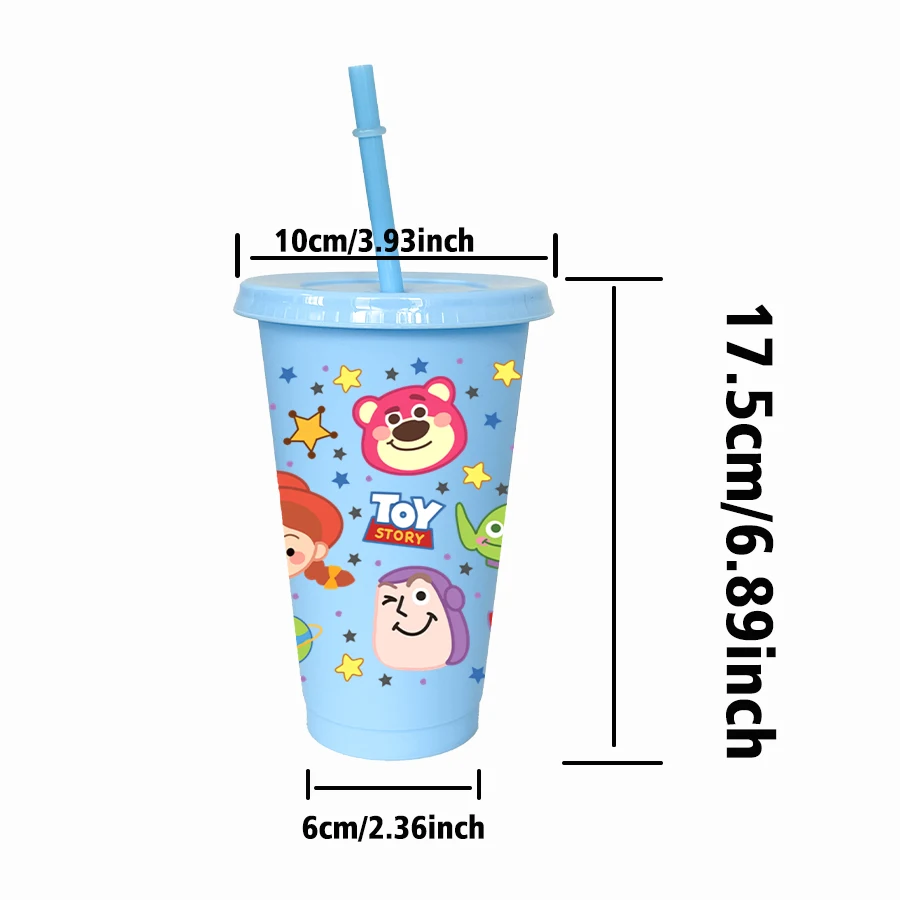 12 unidades/pacote disney toy story urso abraço 26oz copo de plástico colorido festa de aniversário utensílios para beber suco caneca de café