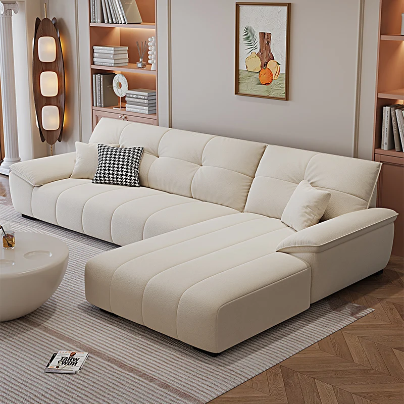 

Modern Elegant Sofas Chaise Longue Luxury Italian Floor Sofa Living Room Large Sillas Para Sala De Estar Home Furniture
