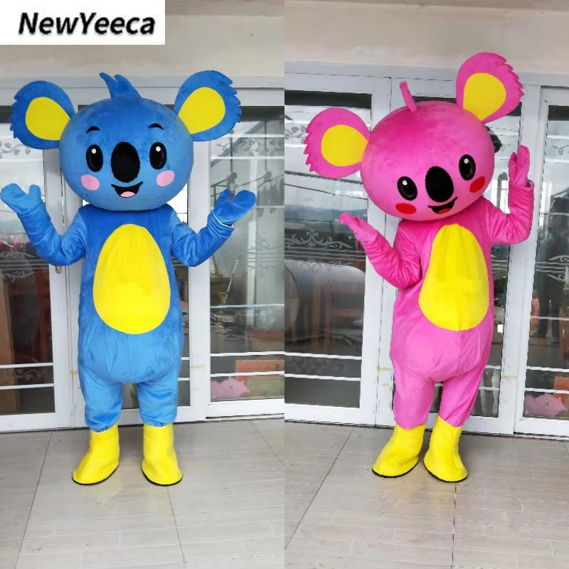 koala-mascotte-dessin-anime-poupee-costume-mignon-couvre-chef-performance-tenues-propagande-accessoires-marche-adulte-depliant-cosplay-fete-evenements