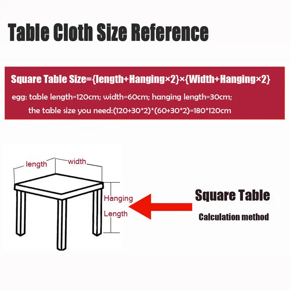 Restaurant Hotel Conference Decor Polyester Table Cover White Black Square Rectangle Tablecloth For Wedding Events Party Decor