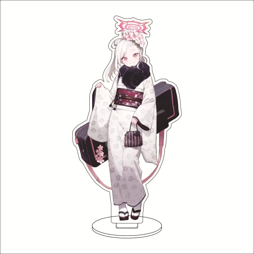 16CM Anime Blue Archive Sunaookami Shiroko Takanashi Hoshino Izayoi Nonomi Cos Acrylic Figure Stand Ornaments Halloween Gifts view 5