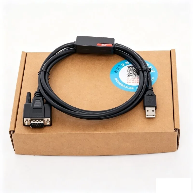 Cabo de programação PLC LG/LS para Coreia do Sul, cabo de download de dados K80/K120/K200 USB-301A, dedicado para PLC.