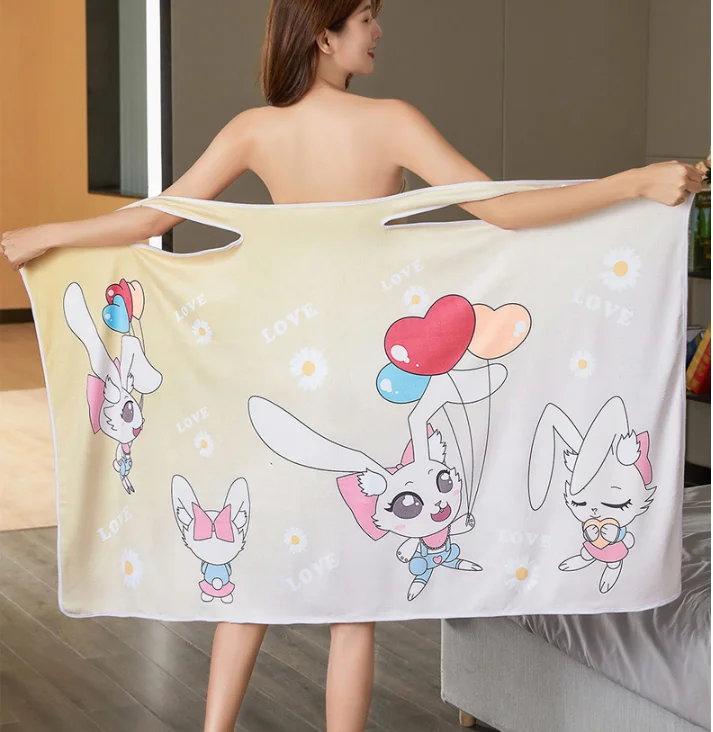 Microfiber Soft Bath Towel Fashion Women Sexy Wearable Quick Dry Magic Bathing Beach  Wash Clothing Beach Dresses Beach Towel 2