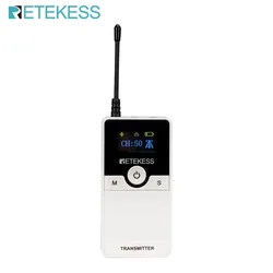 RETEKESS TT116 Simple Transmitter Wireless Tour Guide System For Tour Church Translator Excursion Factory Training Exhibition