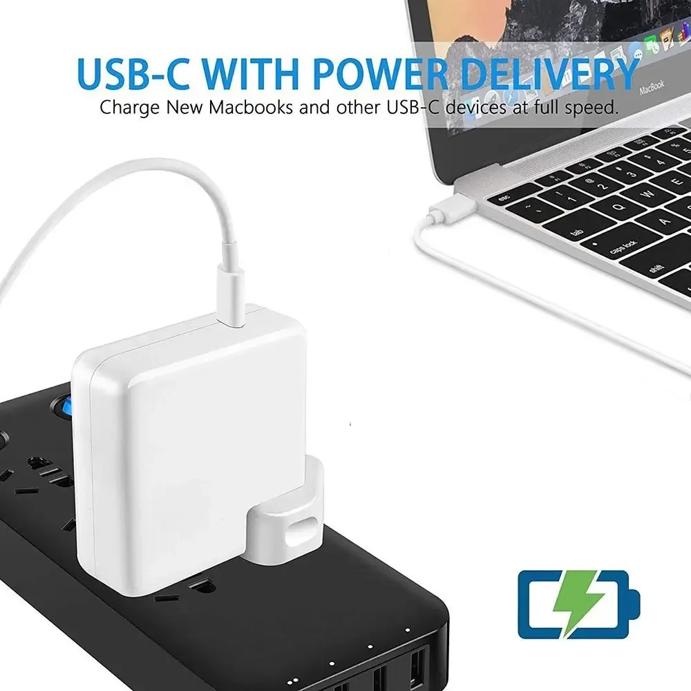 EU US UK AU Plug Adapter For Macbook Pro Air Power Adapter Plug 45W 60W 85W 30W 61W 87W 96W 140W Charger Adapter Plug New