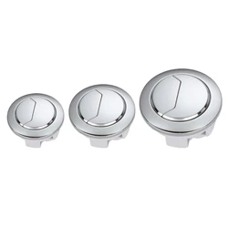 Adjustable Toilet Water Button, Double Push Flushing Button, Round Toilet Accessories