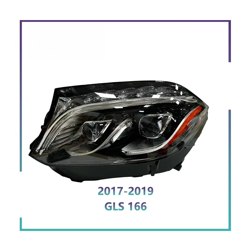 

Оригинальные светодиодные фары в сборе для Mercedes-Benz W166 GLS450, GLS400, GLS550, GLS500 (2016-2019), производство США, OEM
