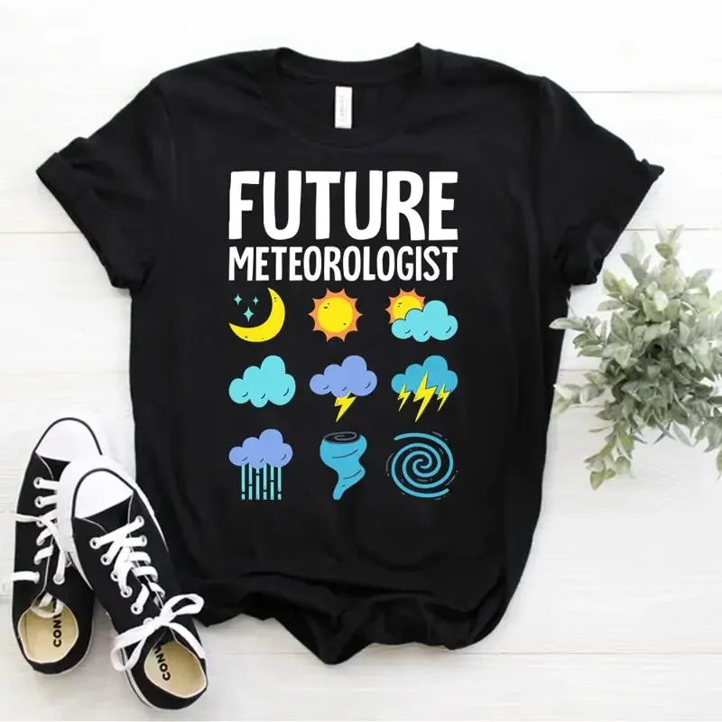 Kids Future Meteorologist Weather Forecast T Shirt Meteorology Size S 5xl