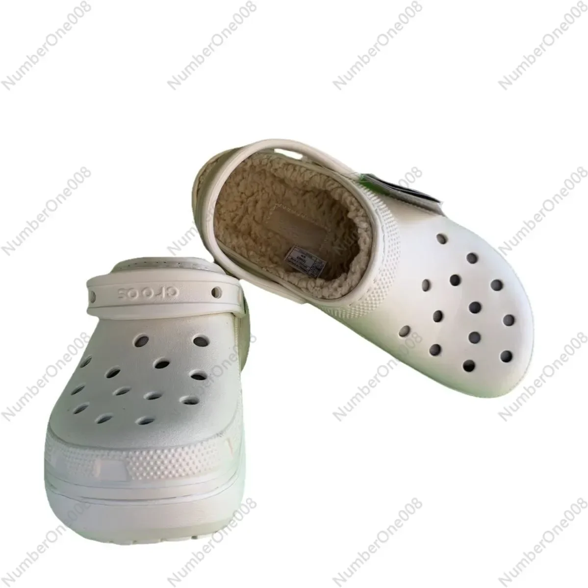 ホールシューズ-レディース-プラスシューズ-フリース-秋冬-コットンモップ-滑り止め-ソフトソール