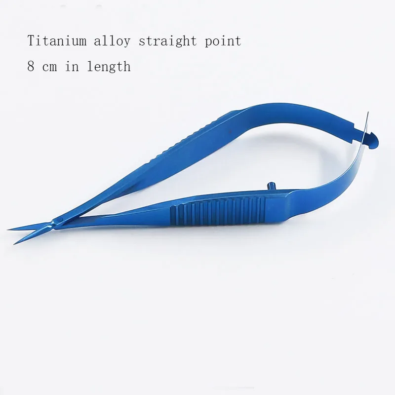 Ophthalmology Venus scissors precision double eyelid surgical suture removal micro-straightening, curved tip iris scissors