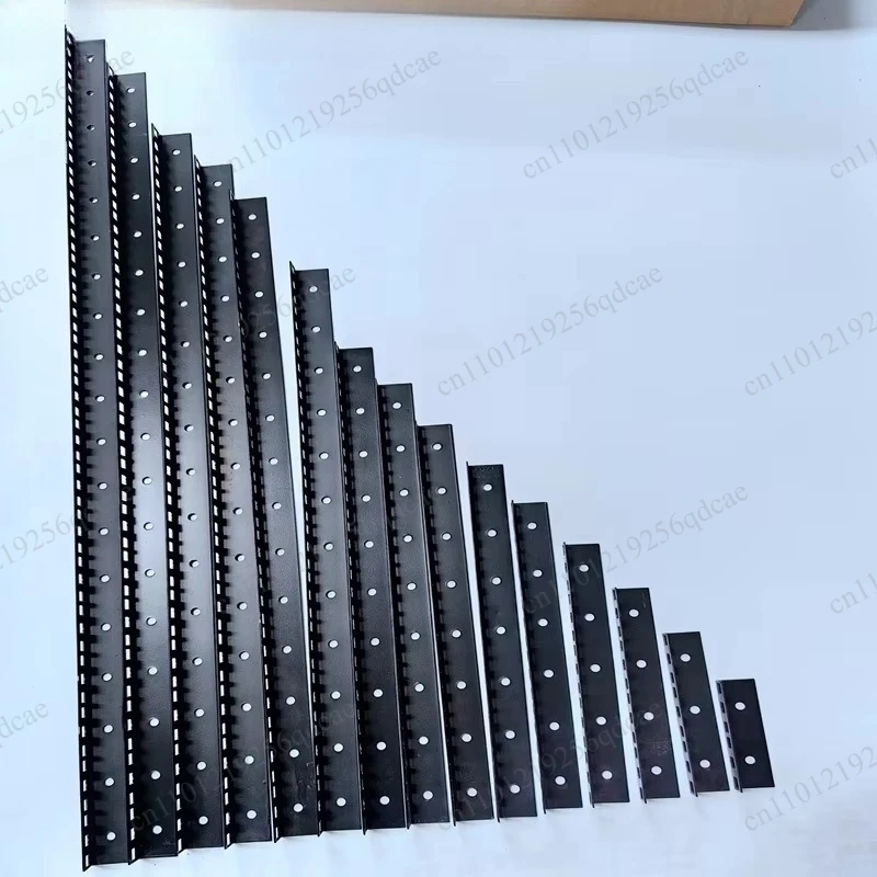 Air Case Simple Cabinet Accessories Network Chassis Power Amplifier Square Hole Column Unilateral Small U Board L Type