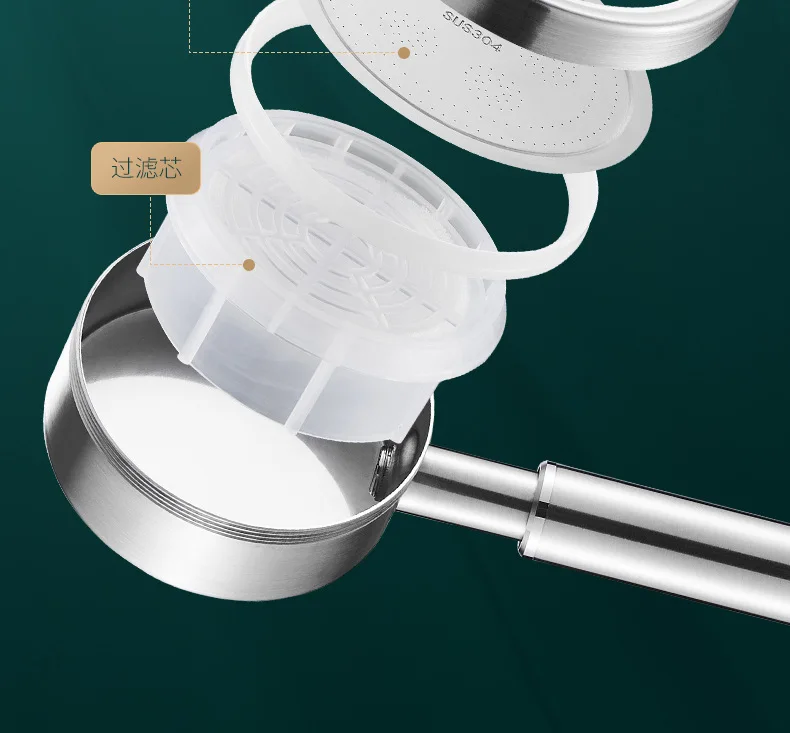 SUS 304 Steel Shower Head Image 12