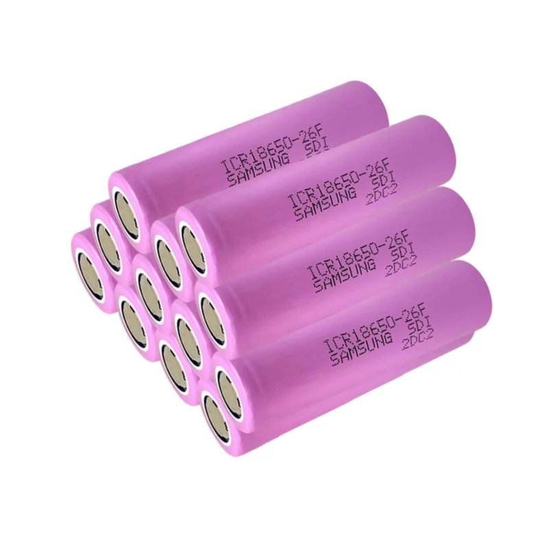 ICR18650 26F 3.7V 2600MAH Large Capacity Rechargeable Lithium Battery Suitable for All Kinds of Electronic Products,With Charge