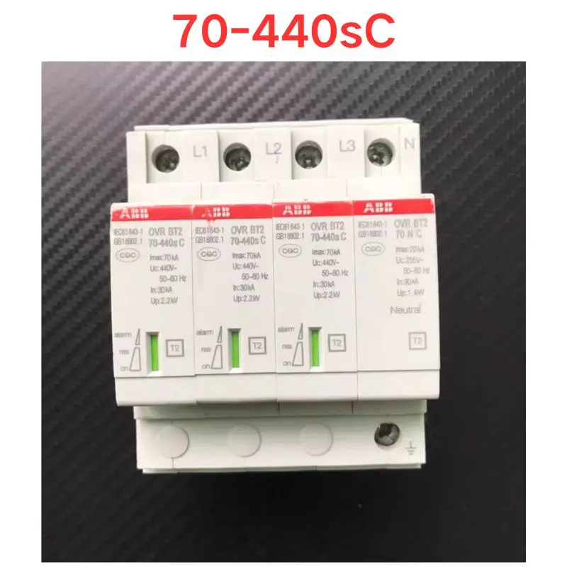 

Used 70-440sC ABB lightning surge protector, 3P+N Functional test OK