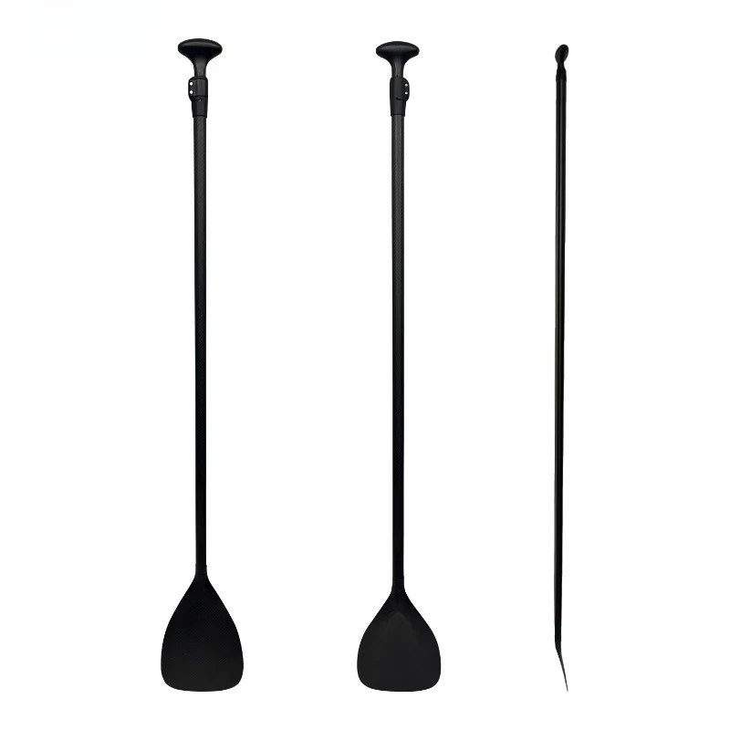 Purpose Paddle Wind Flat Water Downwind Carbon Fiber SUP Eco-Friendly Portable Paddleboard Black Customizable Size