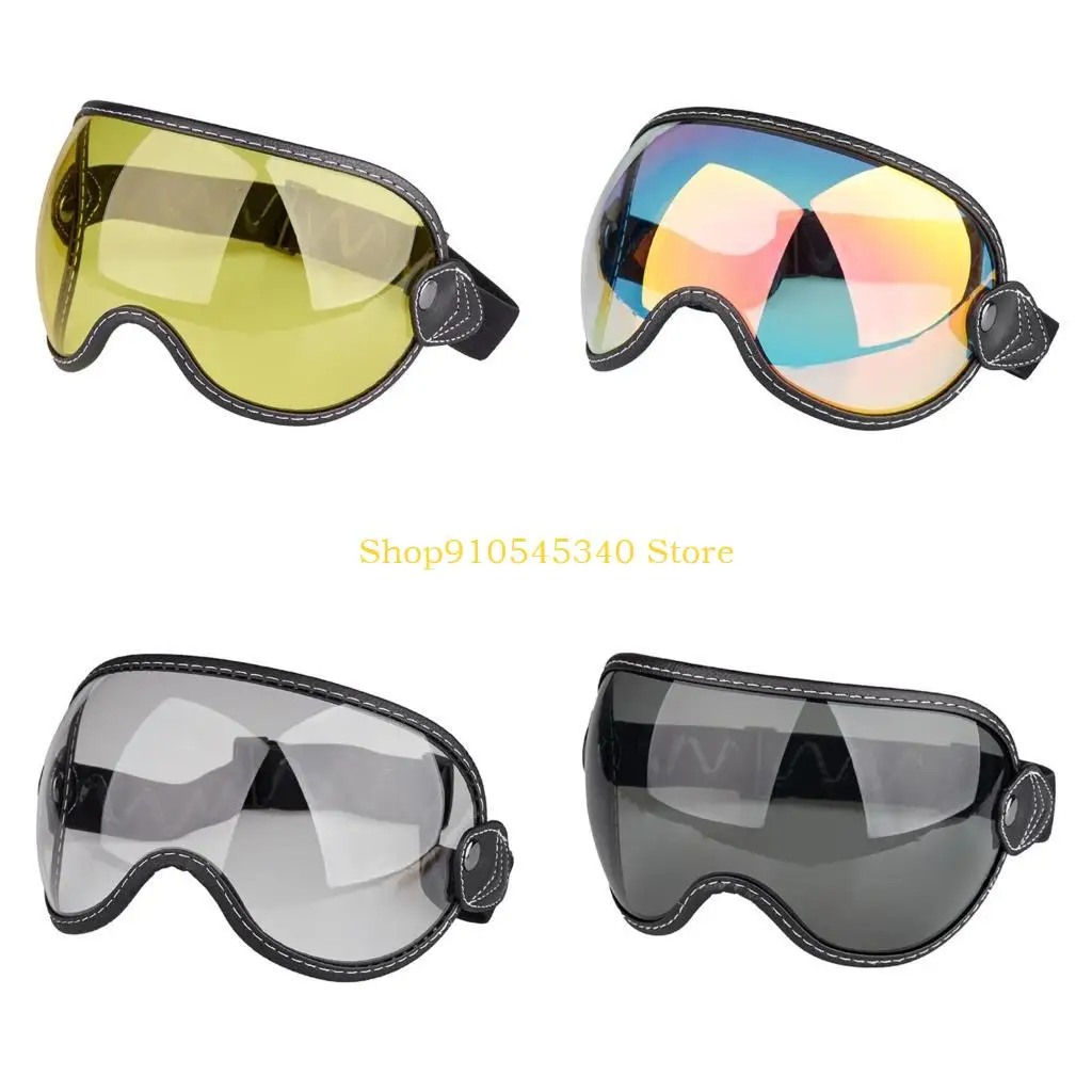 

U2JA Dustproof Bike Goggles Antifog Sunglasses Windproof Riding Safety Gear Glasses Bubble Shield Eyewear Fit for Commuters