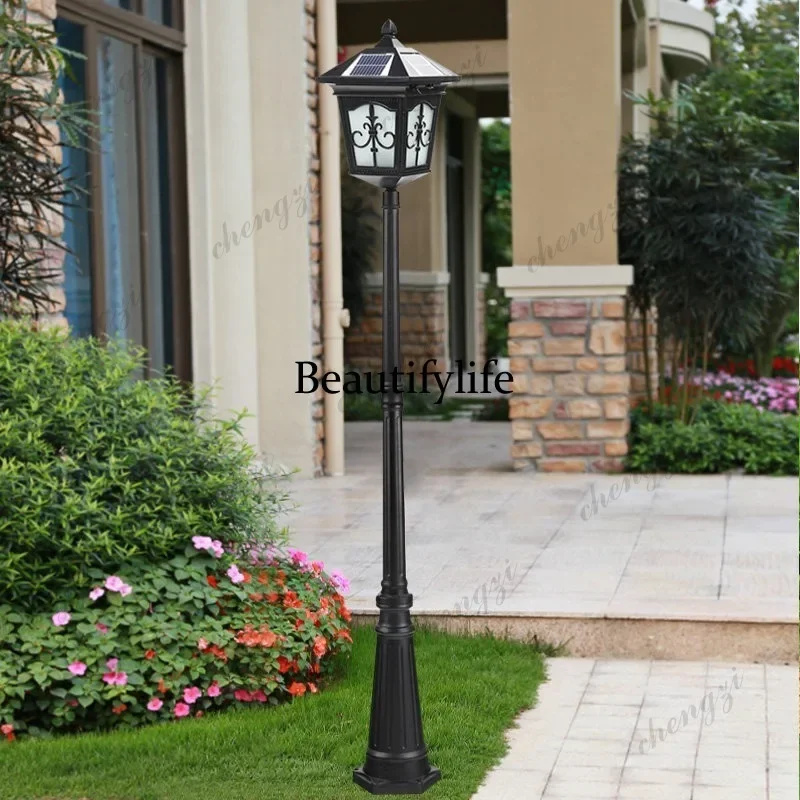 Z138 Solar lawn European outdoor waterproof courtyard garden square grass outdoor decoration