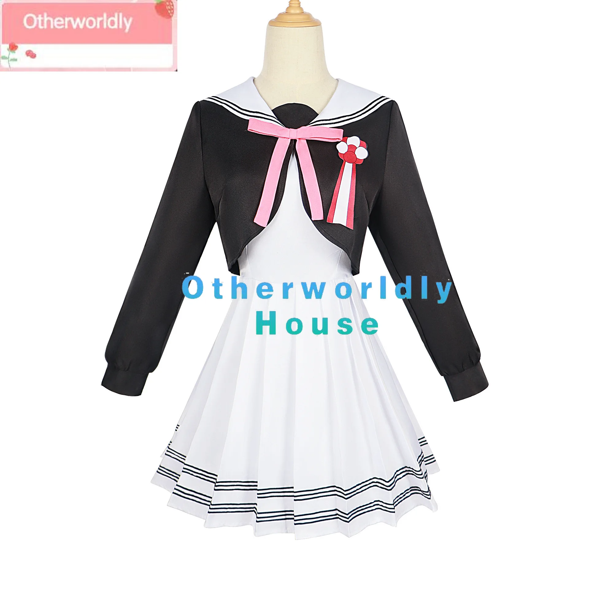 Anime Hoshikuzu Telepath Konohoshi Umika Cosplay Costume Women Daily Halloween Role Play Lovely Cool Outfit Coat Skirt Full Suit