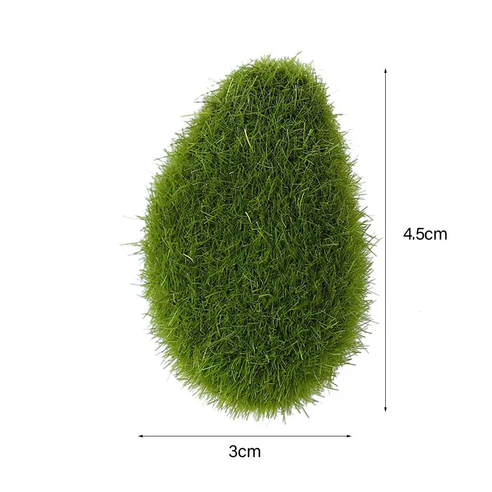 Floral Arrangements Covered Stones Fake Stone Faux Green Moss Artificial Green Moss Ball Simulation Plant Artificial Moss Rocks