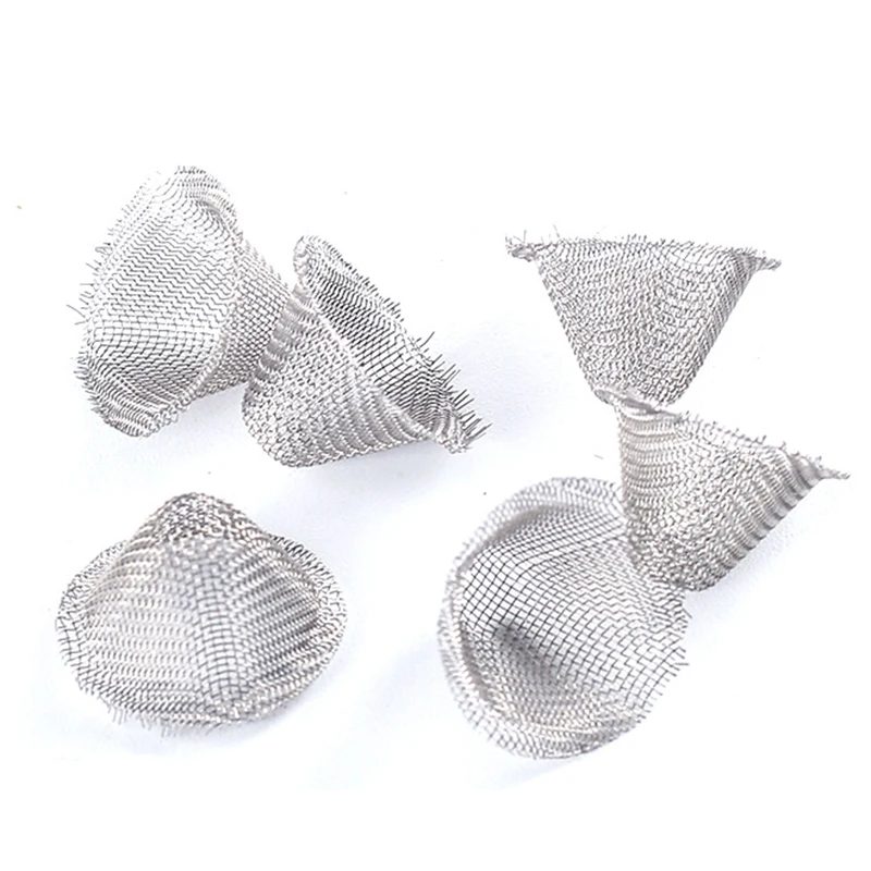 100Pcs Tobacco Smoking Pipe Metal Ball Stainless Steel Filter Screen Pipes Filter Mesh Tobacco Accessories