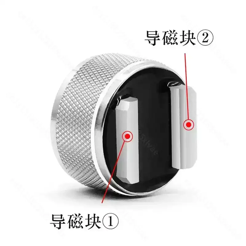 For High Strength Stainless Steel Motor Vibration Sensor Magnetic Mount Quick Installation Magnetic Fixing Bracket