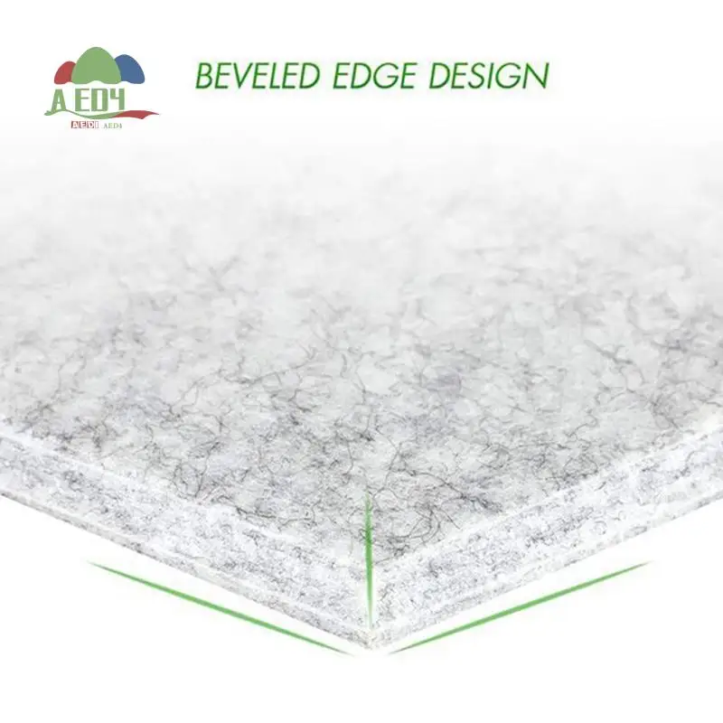 

AED4-12 Pcs Hexagon Acoustic Panels Beveled Edge Sound Proof Foam Panels,Sound Proofing Padding,Acoustic Treatment For Studio