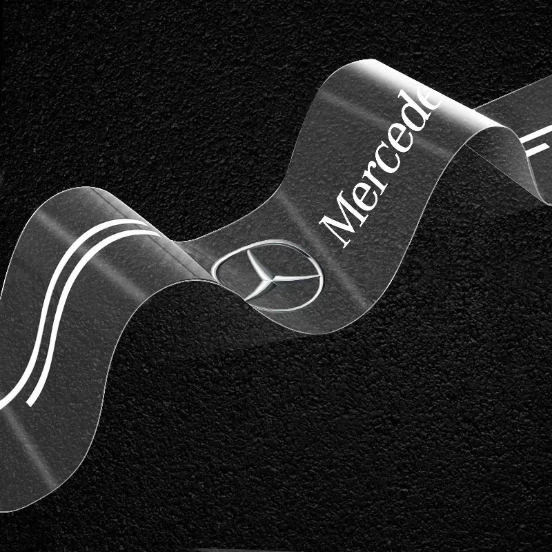 ملصق واقي مقاوم للخدش لعتبة السيارات لمرسيدس بنز GLK GLA A B C E R G Class C180 W176 W246 S200 S300