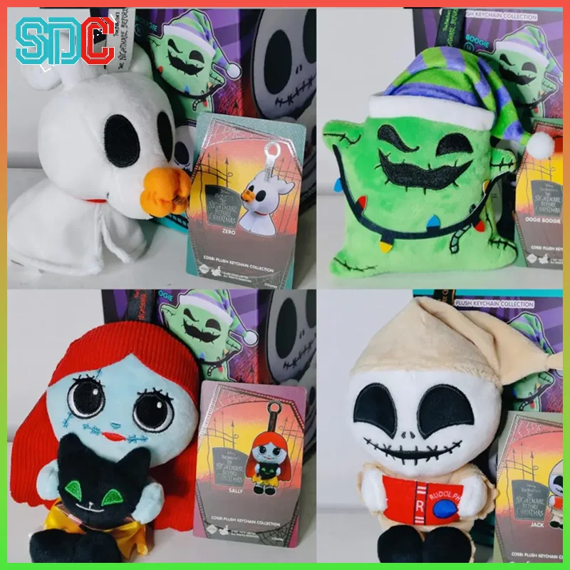 

Оригинальные популярные игрушки, серия «Кошмар перед Рождеством», слепая коробка, брелок для косби, коллекция Mystery Box, аниме-фигурка, подарок