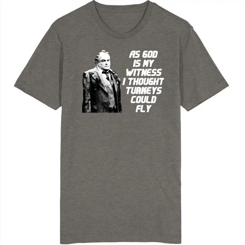 Camiseta divertida para fanáticos de Mr Carlson, como Dios es mis testigos vuelan, Wkrp