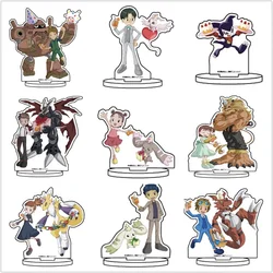 Taichi Agumon Yamato Gabumon Takato Piyomon Anime Digimon Adventure Action Figure Doll Acrylic Stand Model Plate Cosplay Toy