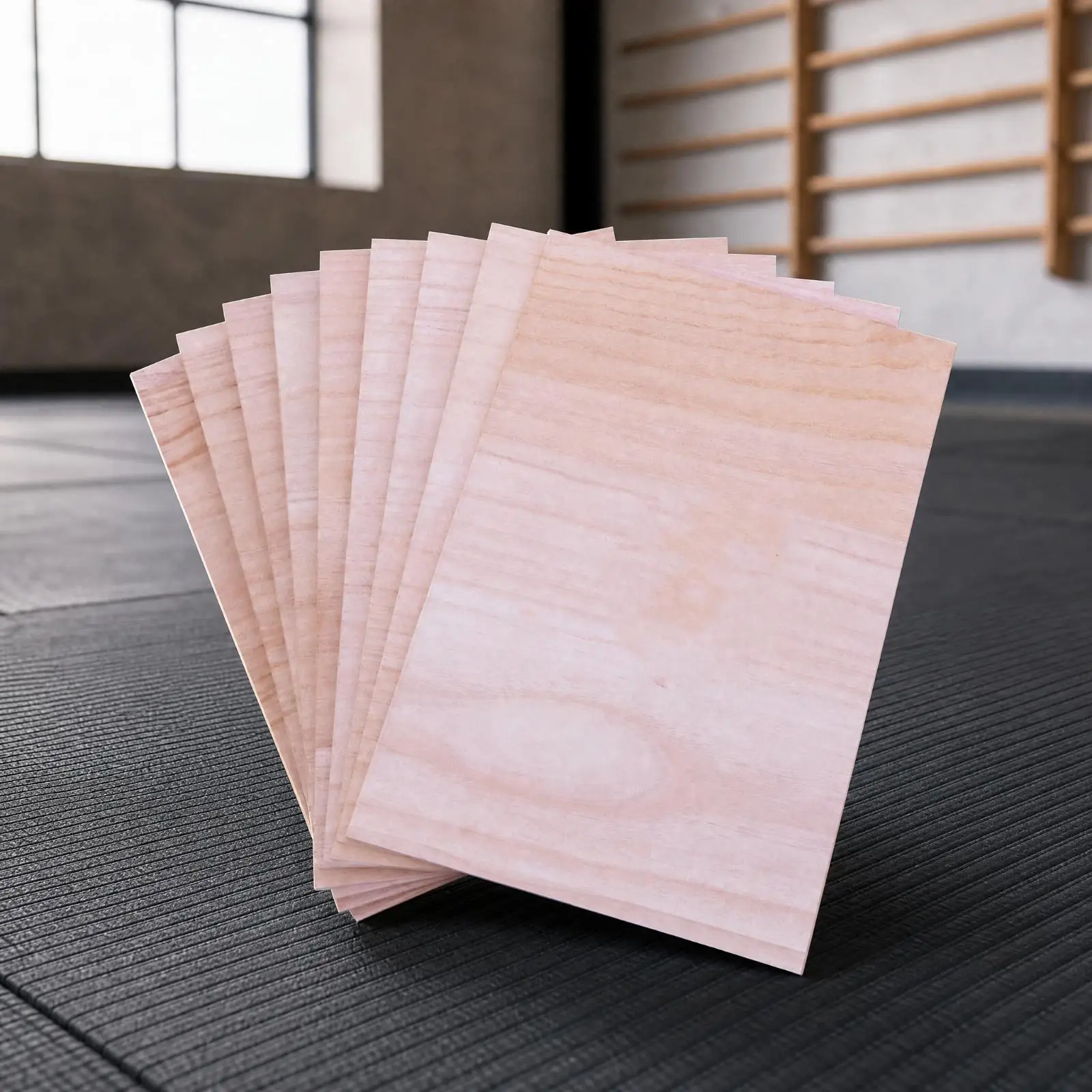 Taekwondo Breaking Board for Kids Paulownia Wood Training Equipment Martial Arts Practice Board Lightweight Portable