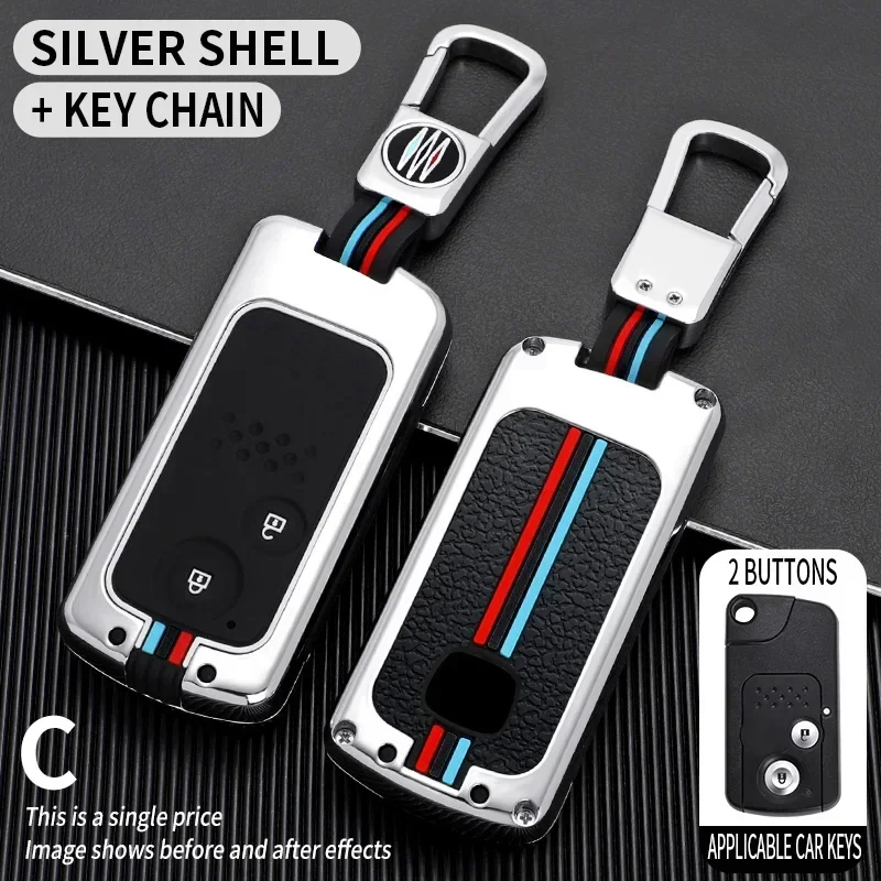 Shell Fob 2/3 Buttons TPU Car Remote Case Key Cover for Honda Freed Spike Ge6 Fit Jazz Shuttle GP2 Spada StepWgn RG1 Keyless