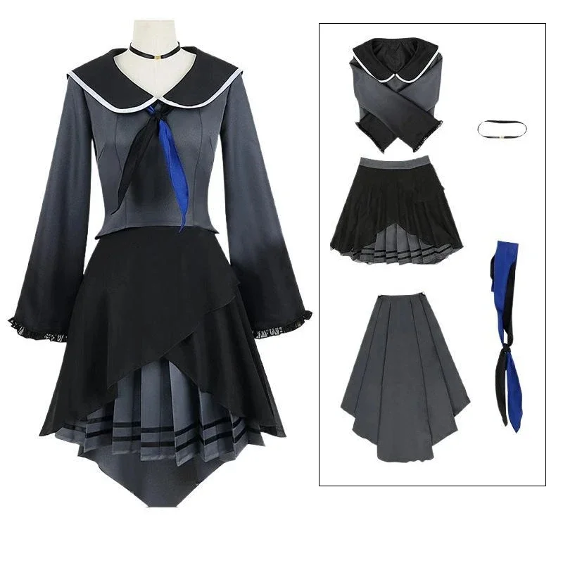 Progetto Sekai Colorful Stage prow costumi Cosplay Yoisaki Kanade Asahina Mafuyu Shinonome Ena Akiyama Mizuki Sailor Uniform