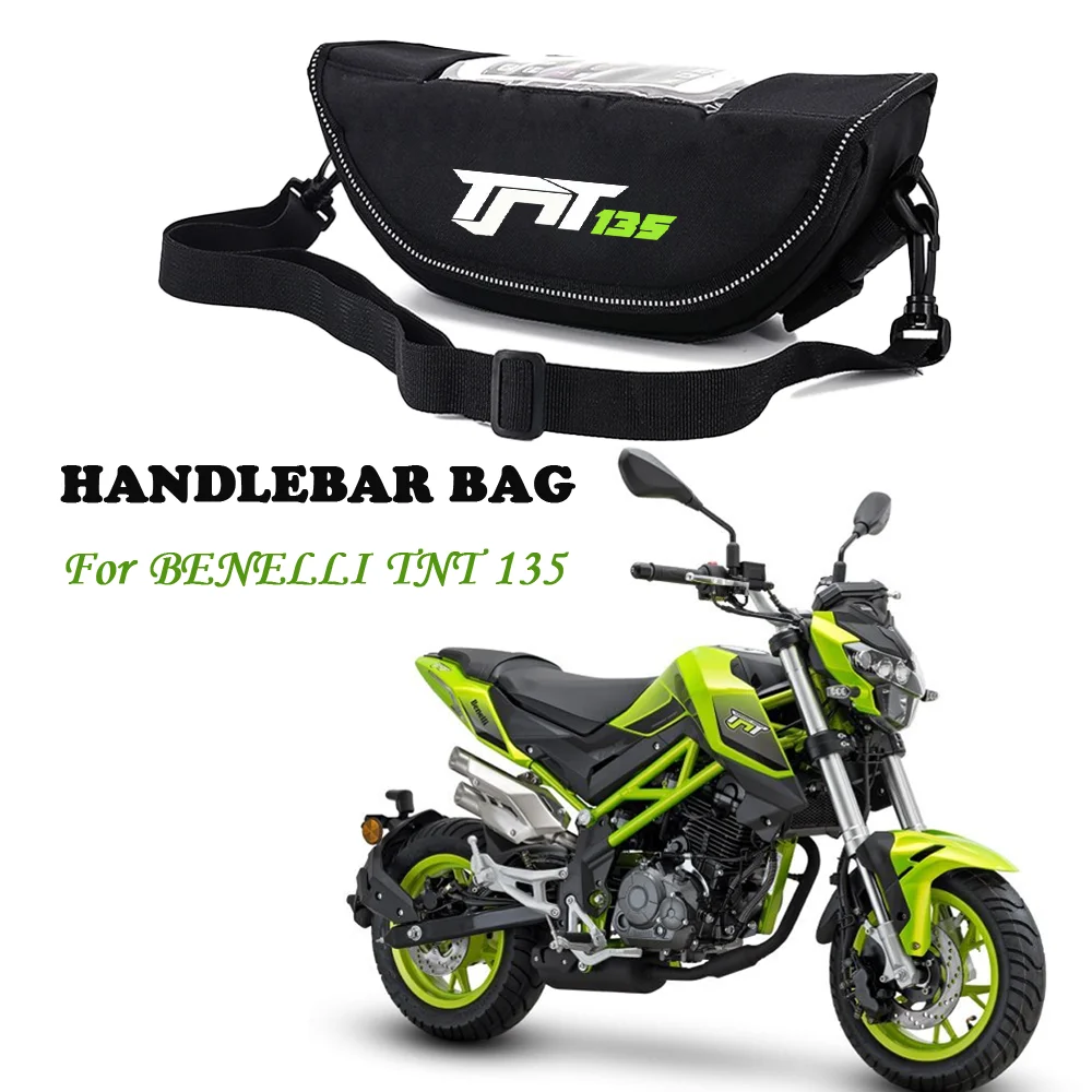 

Handlebar Bag for BENELLI TNT 135 TNT 25N TRK 502X Sports Motorcycle Steering Wheel Navigation Bag