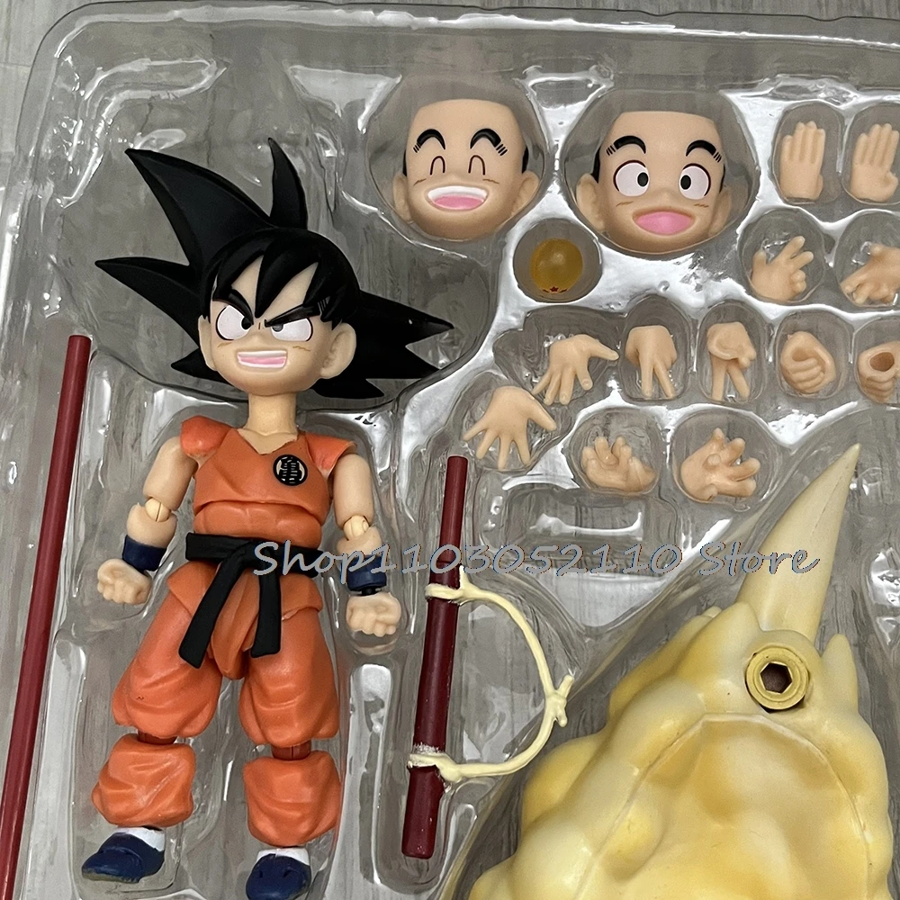 Dragon Ball Z Son Goku Figuur Anime SHF Goku Gk Salto Cloud Action Beeldje Beweegbare Collectie Pop Model Speelgoed Geschenken