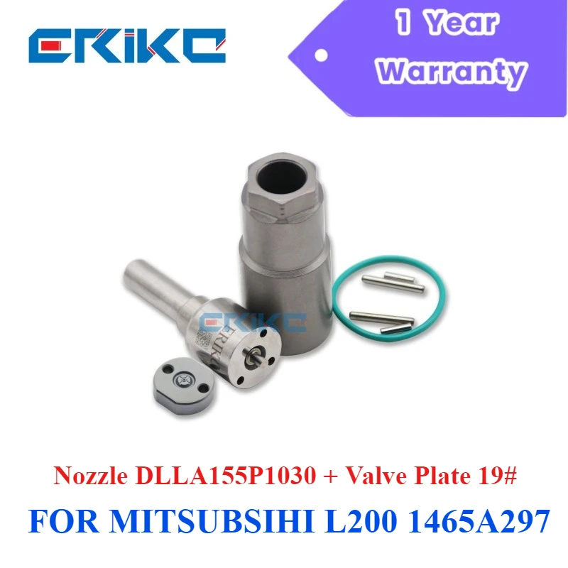 

Diesel Fuel Injector 095000-9560 0950009560 Repair Kits Nozzle DLLA155P1030 Valve Plate 19# FOR MITSUBSIHI L200 1465A297