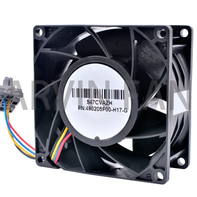 

New VF80381BX-Q010-S9H 8cm 80x80x38mm 80mm Fan DC12V 50.40W 4 Lines High-volume Cooling Fan Suitable For Server Cabinets