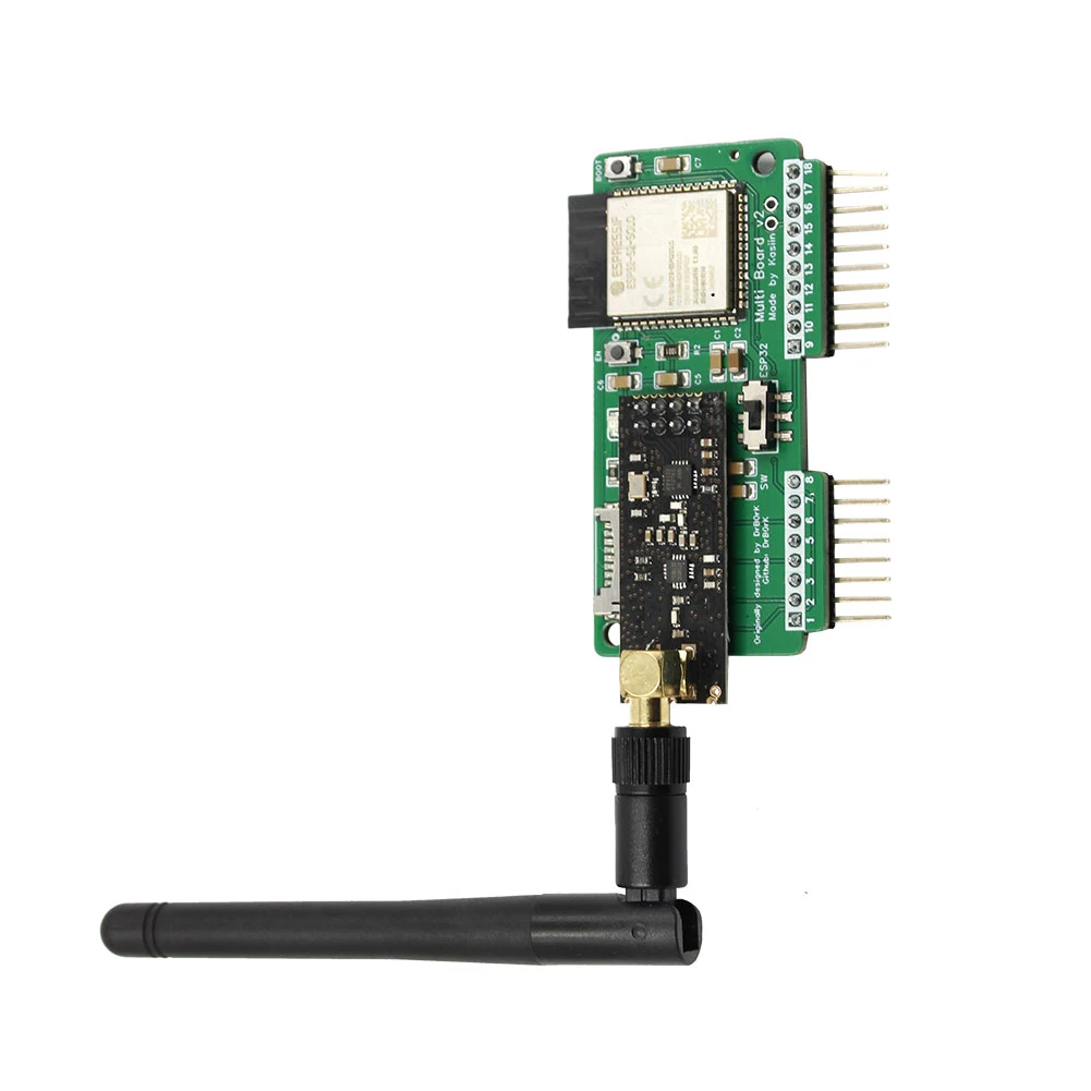 

NRF24+ESP32 Development Board WiFi multiboard Toggle Switch Single sided Patching Yellow Board